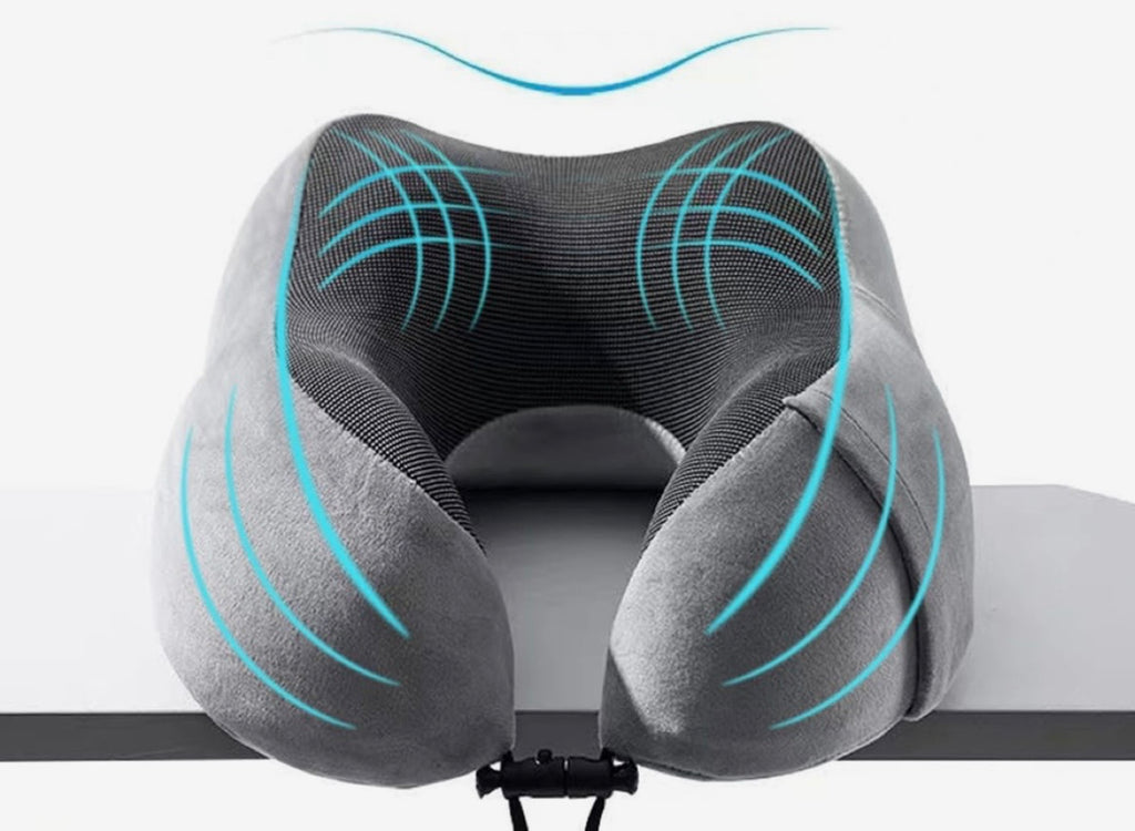 Dormez enfin en voyage — Oreiller de voyage à mémoire de forme